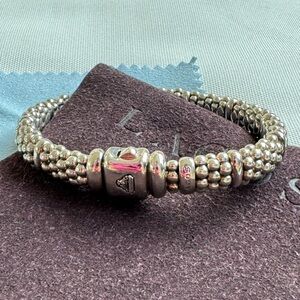 Authentic Lagos Cavier Sterling Silver Bracelet with receipt | never used
